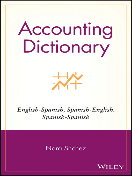 Cover image for Accounting Dictionary